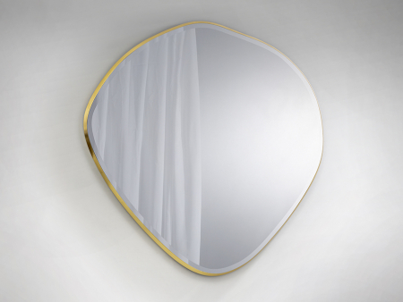 Oglinda decorativa MIMO, forma neregulata, rama aurie, latime 114 cm - SCHULLER [1]