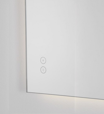 Oglinda pentru baie LED ALDA, iluminare indirecta, 1005 lm, IP44, intrerupator touch, functie dezaburire, 120*70 cm - NOVA LUCE [5]
