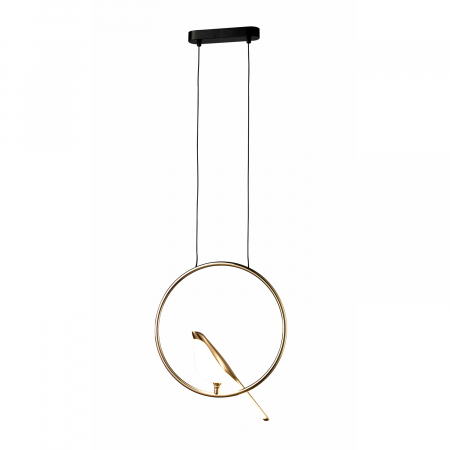 Lampa suspendata LED TIT, auriu/alb, 3000K, diametru 35 cm - STEP INTO DESIGN [3]