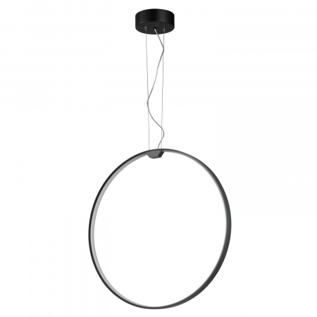 Lampă suspendată LED ACIRCULO, neagră, 3000K, 50 cm - Step into Design [1]