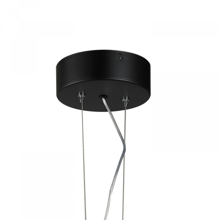 Lampă suspendată LED ACIRCULO, neagră, 3000K, 50 cm - Step into Design [2]