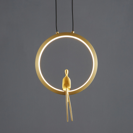 Lampă suspendată LED AMICI, aurie, 3000K - Step into Design [3]