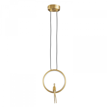 LED - Lampă suspendată LED AMICI, aurie, 3000K - Step into Design