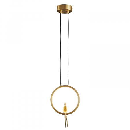 Lampă suspendată LED AMICI, aurie, 3000K - Step into Design [1]