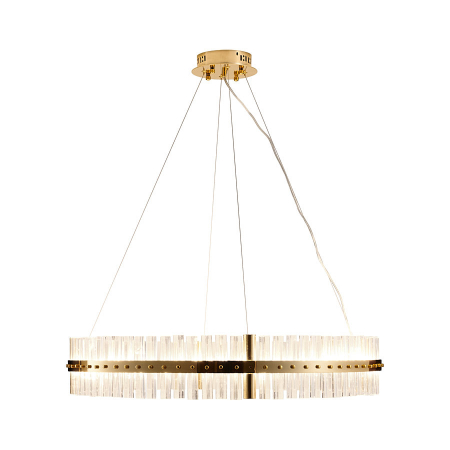 Lampă suspendată LED AURA, aurie, 85 cm - Step into Design [2]