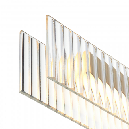 Lustră suspendată LED LONGIN aurie, 3000K, 120 cm [12]