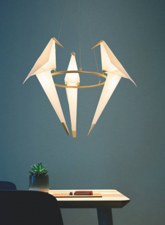 Lampa suspendata gold BIRD ROUND LED Step into Design [6]
