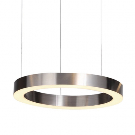 LED - Lampă suspendată LED CIRCLE, nichel, 40 cm - Step into Design