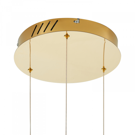 Lampă suspendată LED CIRCLE, aurie, 3x60 cm - Step into Design [5]