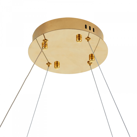 Lampă suspendată LED CIRCLE SLIM, aurie, 120 cm - Step into Design [4]