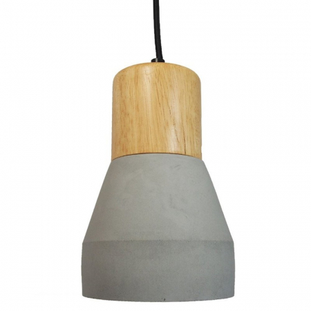 Corpuri de iluminat - INTERIOR - Lampă suspendată CONCRETE, gri, 12 cm - Step into Design