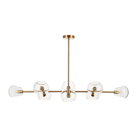 Lampă suspendată COSMIC VIII, aurie, 120 cm - Step into Design [1]