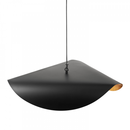 Lustră suspendată Enzo, negru/auriu, lungime 80 cm - Step Into Design [10]