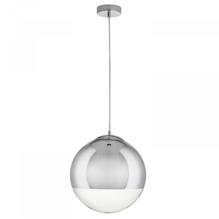 Lampi suspendate - Lampă suspendată FLASH M crom, 30 cm - Step into Design