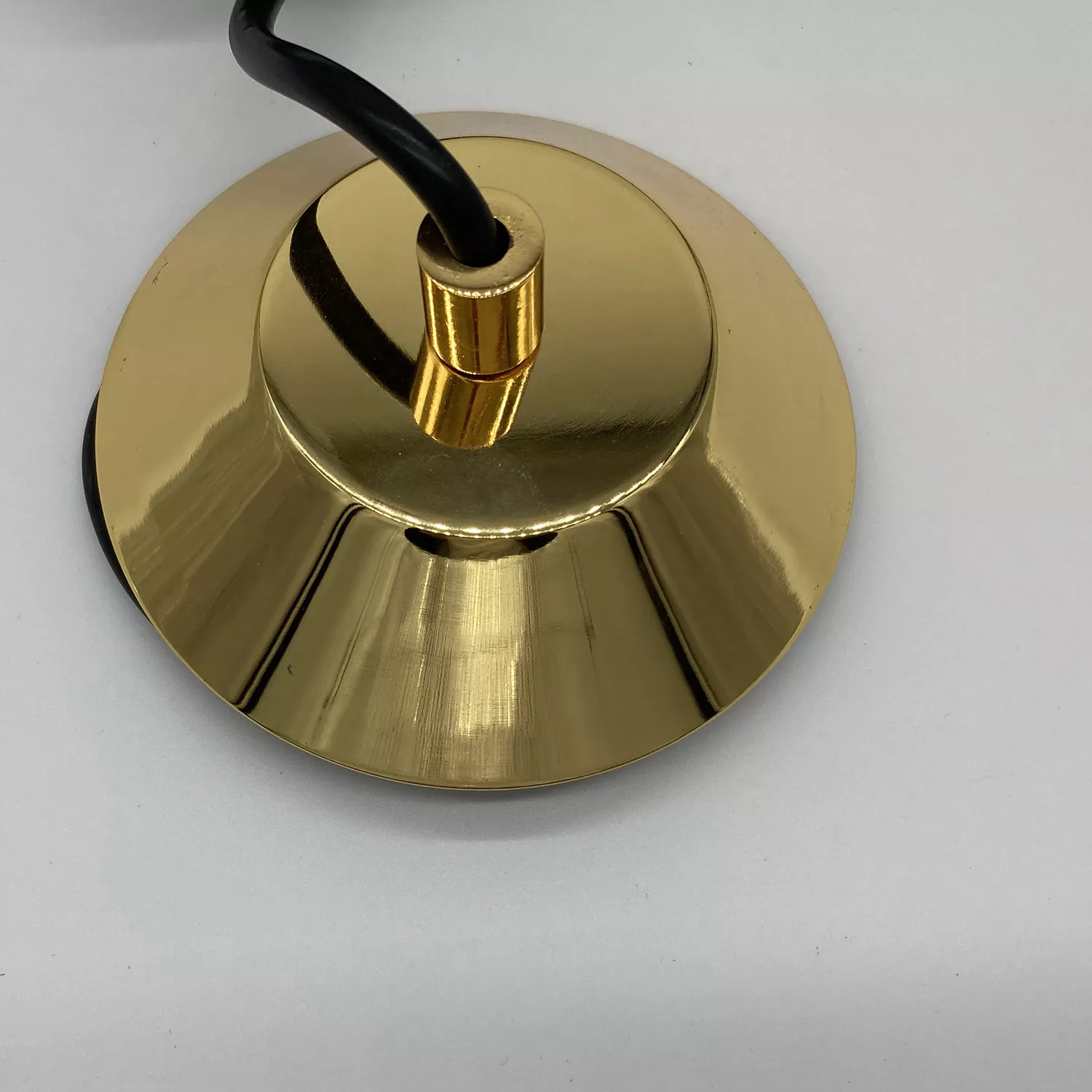 Lampă suspendată GOLDEN PIPE-1, neagră cu auriu - Step into Design [2]