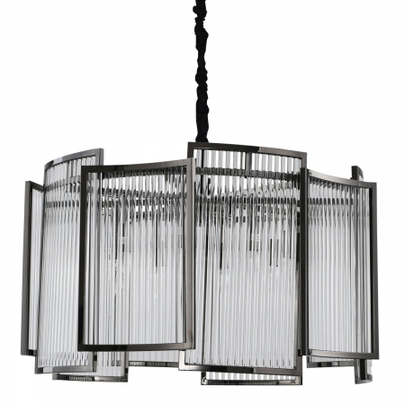 Lampă suspendată IMPERIO, neagră, 80 cm - Step into Design