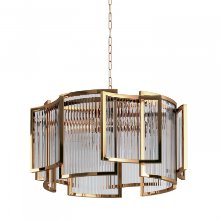 Lampa suspendata gold IMPERIO 80 cm - step into design [4]