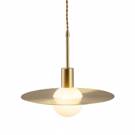 Iluminat zona living - Lustră JUPITER aurie, 30 cm - Step into Design