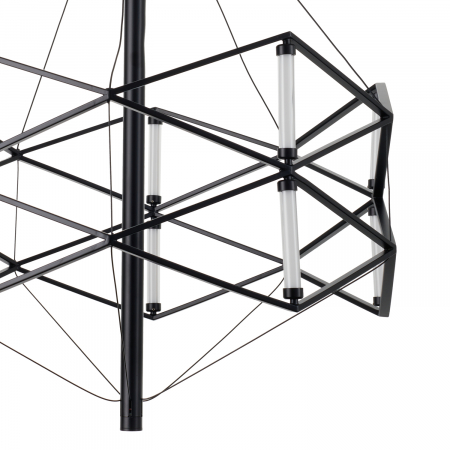 Lustră suspendată LED SPACE neagra, lățime 60 cm - Step into Design [7]