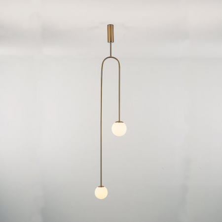 Pendul LOOP, auriu, 123 cm - Step into Design [5]
