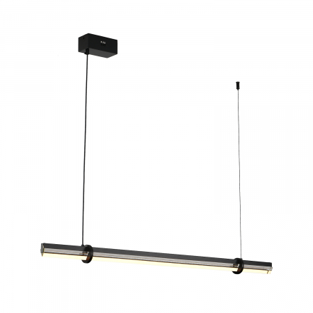 Lampă suspendată LED LOVELY neagră, 3000K, 100 cm [2]