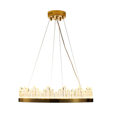Lampă suspendată LED LUSSO, aurie, 60 cm - Step into Design [9]
