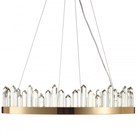 Lampă suspendată LED LUSSO, aurie, 60 cm - Step into Design [2]