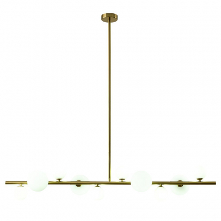 Lampă suspendată MILKY DROP, aurie, 120 cm - Step into Design [3]