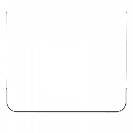 Lampa suspendata neagra MINIMA-1 LED, 120 cm [3]
