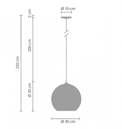 Lampă suspendată MIRROR GLOW, crom, 30 cm - Step into Design [6]