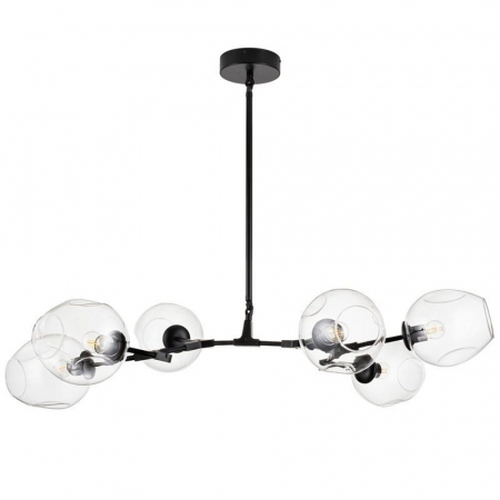 Lampa suspendata neagra MODERN ORCHID 6 / 130 cm Step into Design [3]