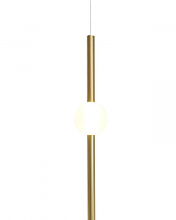 Pendul LED O-LINE, alamă/alb, 3000K, 63 cm - Step into Design [4]