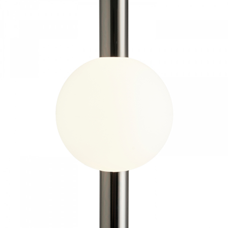 Pendul LED O-LINE, negru/alb, 3000K, înălțime 63 cm [2]