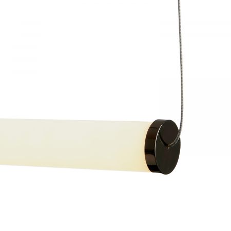 Lampa suspendata LED O-LINE, negru/alb, 3000K, lungime 93 cm [2]
