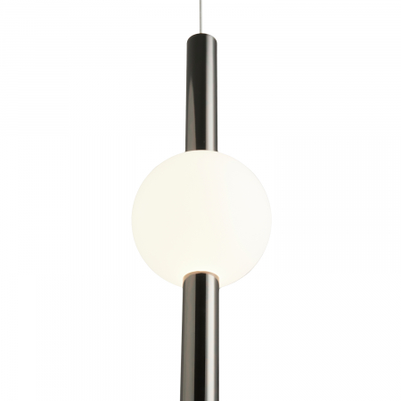 Pendul LED O-LINE, negru/alb, 3000K, 450 lm, înălțime 93 cm [3]