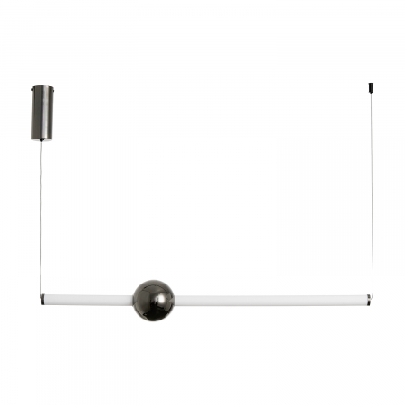 LED - Lampa suspendata LED O-LINE, negru/alb, 3000K, lungime 93 cm