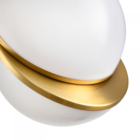 Pendul ORBITA alb/auriu, 25W, diametru 20 cm - Step into design [1]