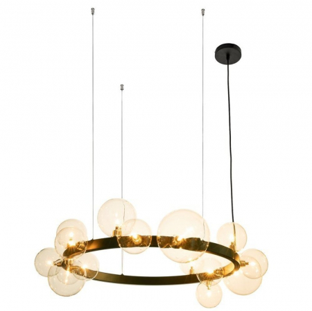 Lampă suspendată ORION neagră, 85 cm - Step into Design [1]