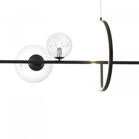 Lampă suspendată LED ORION LONG, neagră, 120 cm - Step into Design [3]