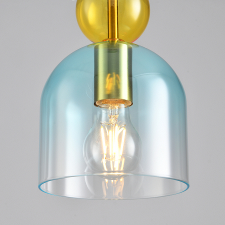 Lampa suspendata PASTELLO BLUE, multicolor, 15 cm -Step into Design [3]