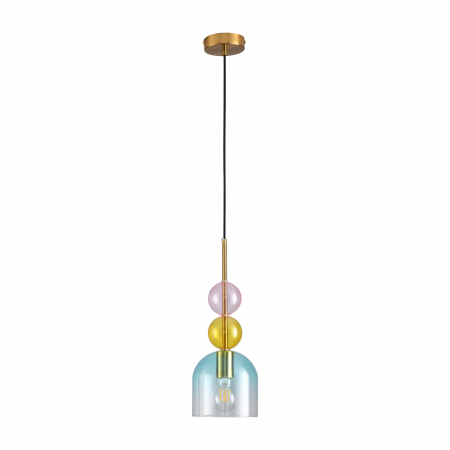 Lampa suspendata PASTELLO BLUE, multicolor, 15 cm -Step into Design [7]