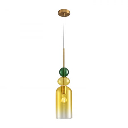 Corpuri de iluminat - INTERIOR - Lampă suspendată Pastello Yellow, diametru 13 cm - Step Into Design