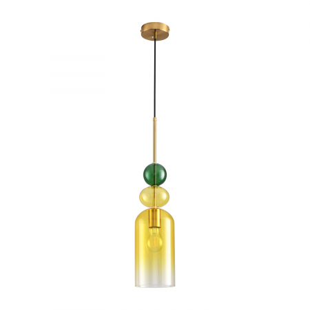 Lampă suspendată Pastello Yellow, diametru 13 cm - Step Into Design [4]