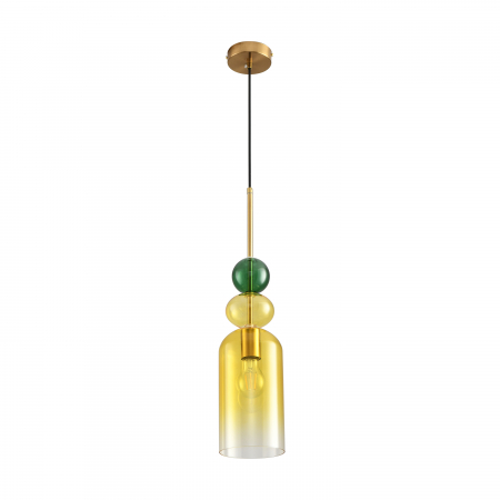 Lampă suspendată Pastello Yellow, diametru 13 cm - Step Into Design [2]