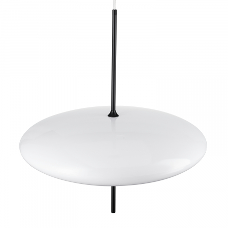 Lampă suspendată PIATTO, albă, 50 cm - Step into Design [1]
