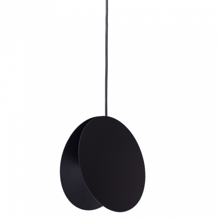 Lampi suspendate - Lampă suspendată PILLS L, neagră, 33 cm - Step into Design