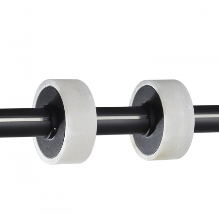 Lampa suspendata neagra cu marmura LED RINGO 150 cm - step into design [3]