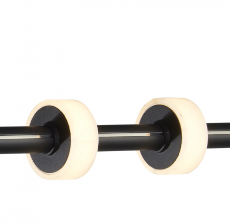 Lampa suspendata neagra cu marmura LED RINGO 150 cm - step into design [4]