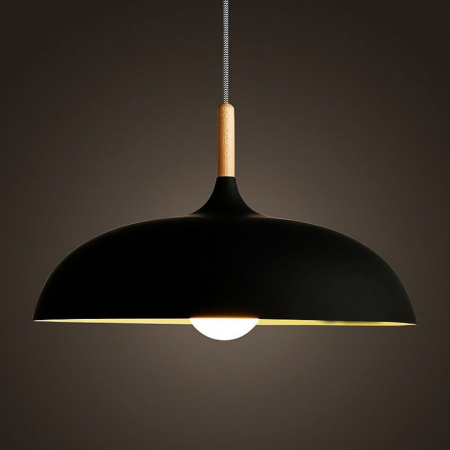 Lampa suspendata neagra SAUCER Step into Design [0]