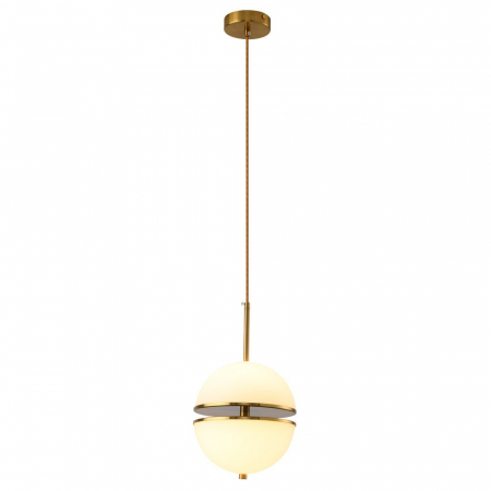 Lampă suspendată LED SFERA-1, aurie, 20 cm - Step into Design [1]